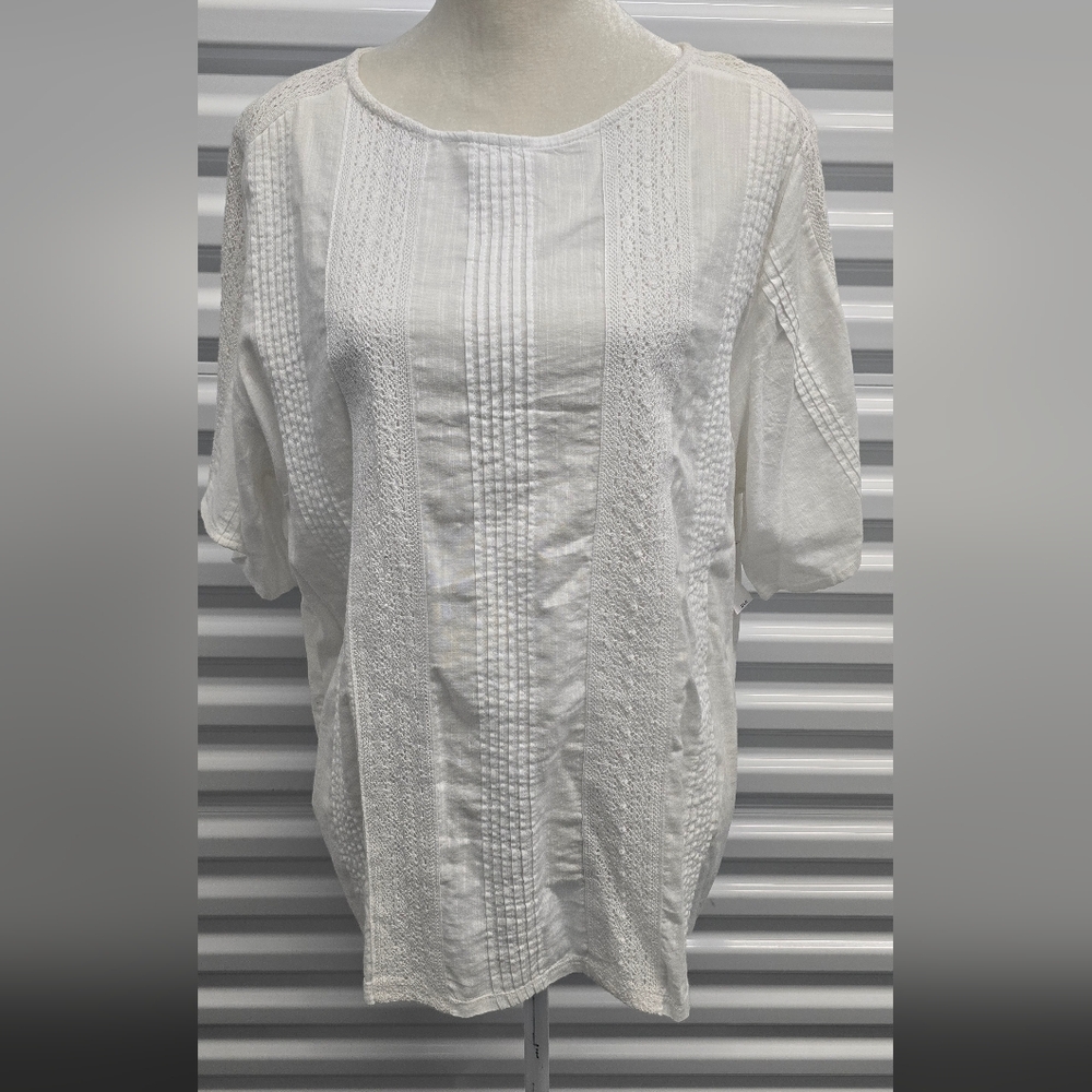 Old Navy Elegant White Blouse